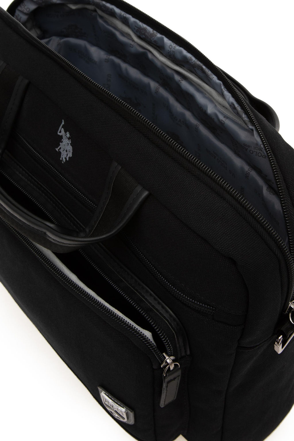 Мужская черная сумка Неожиданная скидка в корзине - U.s. polo assn фото 5