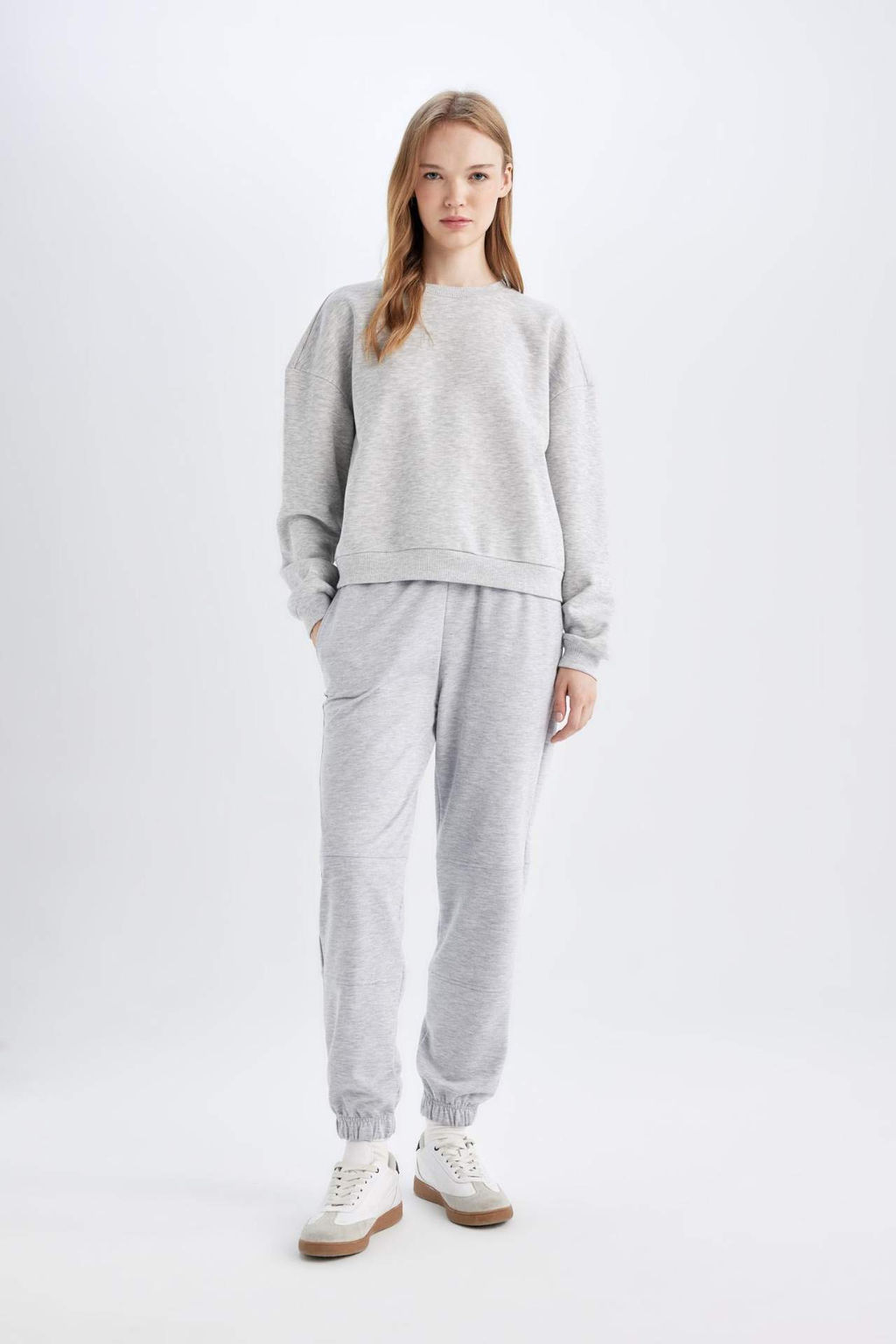 Jogger Esofman Alt? Beli Pacas? Lastikli Cepli Uzun Boy Basic Duz - Defacto фото 2