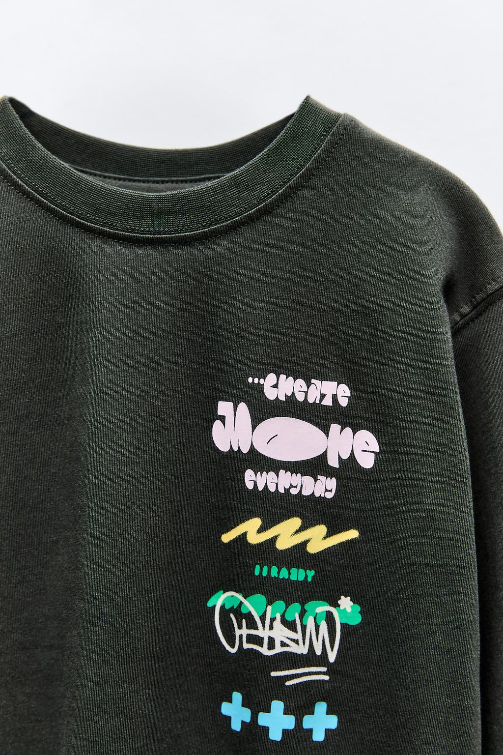 PRINTED T-SHIRT - Zara фото 3