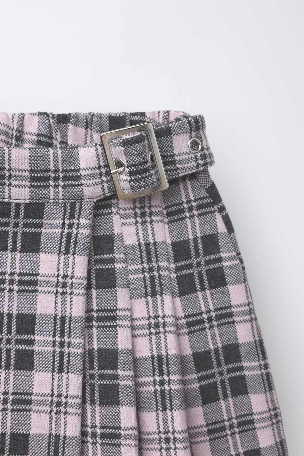 CHECK BERMUDA SKORT - Zara фото 3