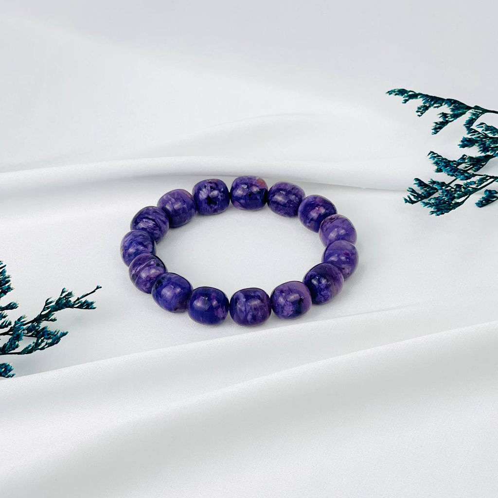 Браслет из Чароита 19 см - Радуга самоцветов фото 3