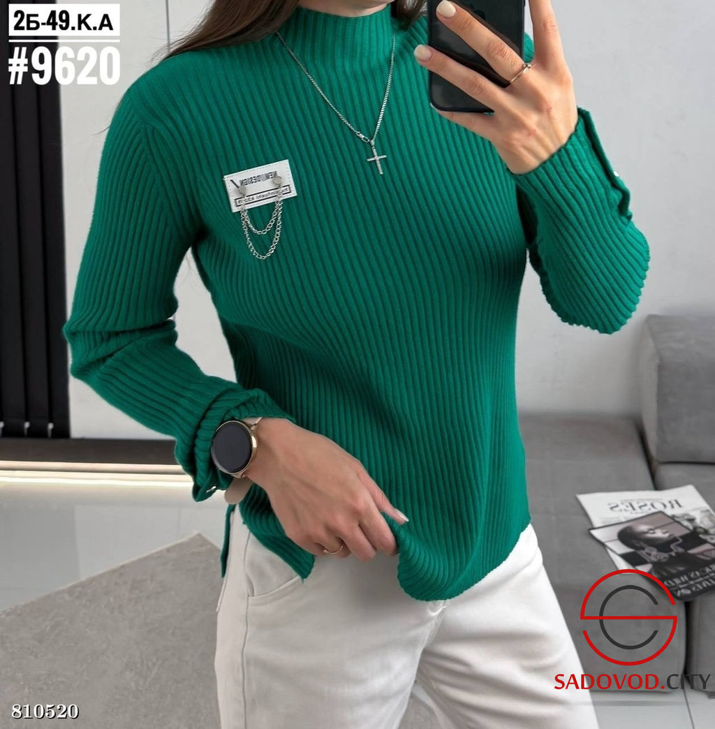 Свитер женский однотонный - Bruno фото 5