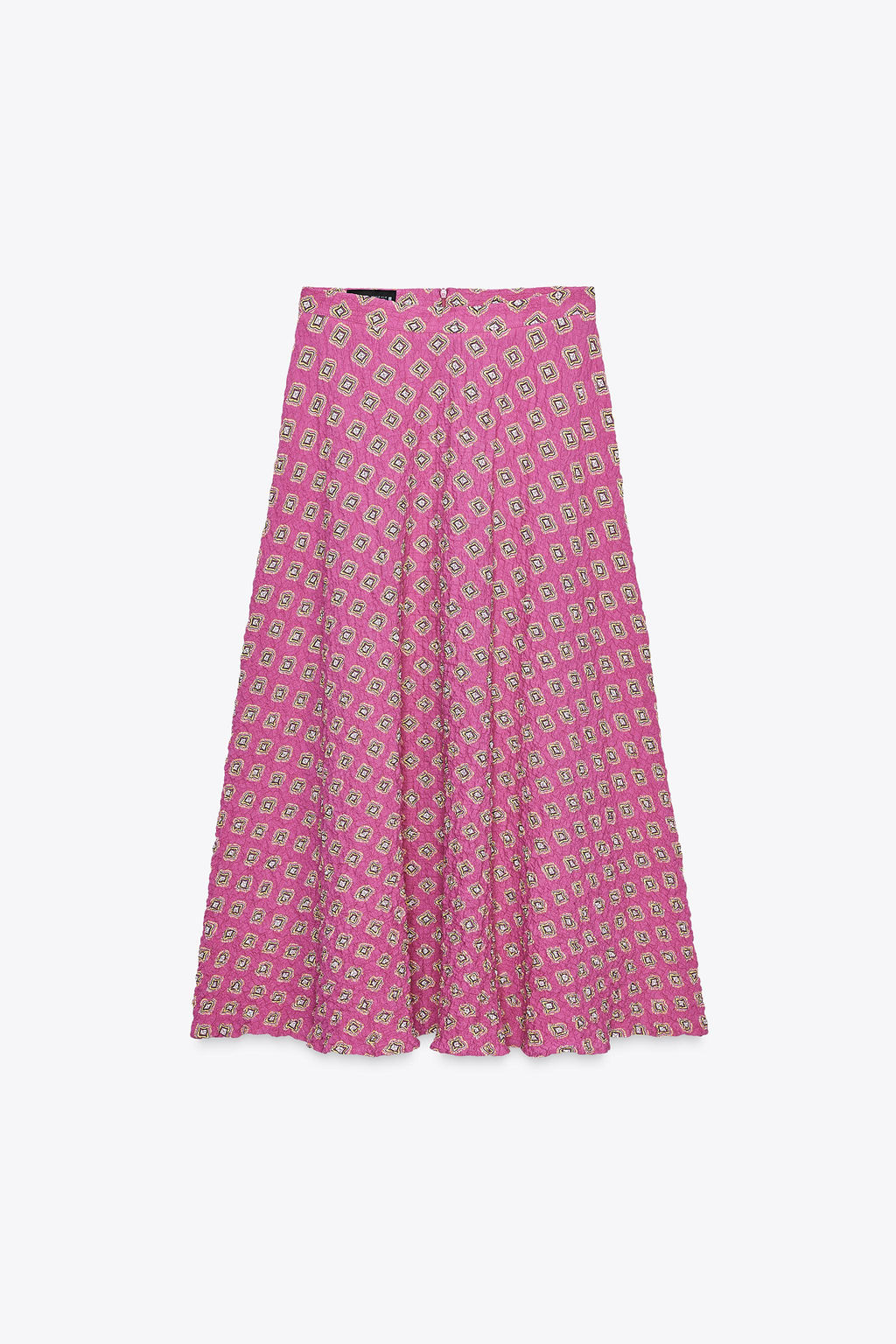 PRINTED MIDI SKIRT - Zara фото 6