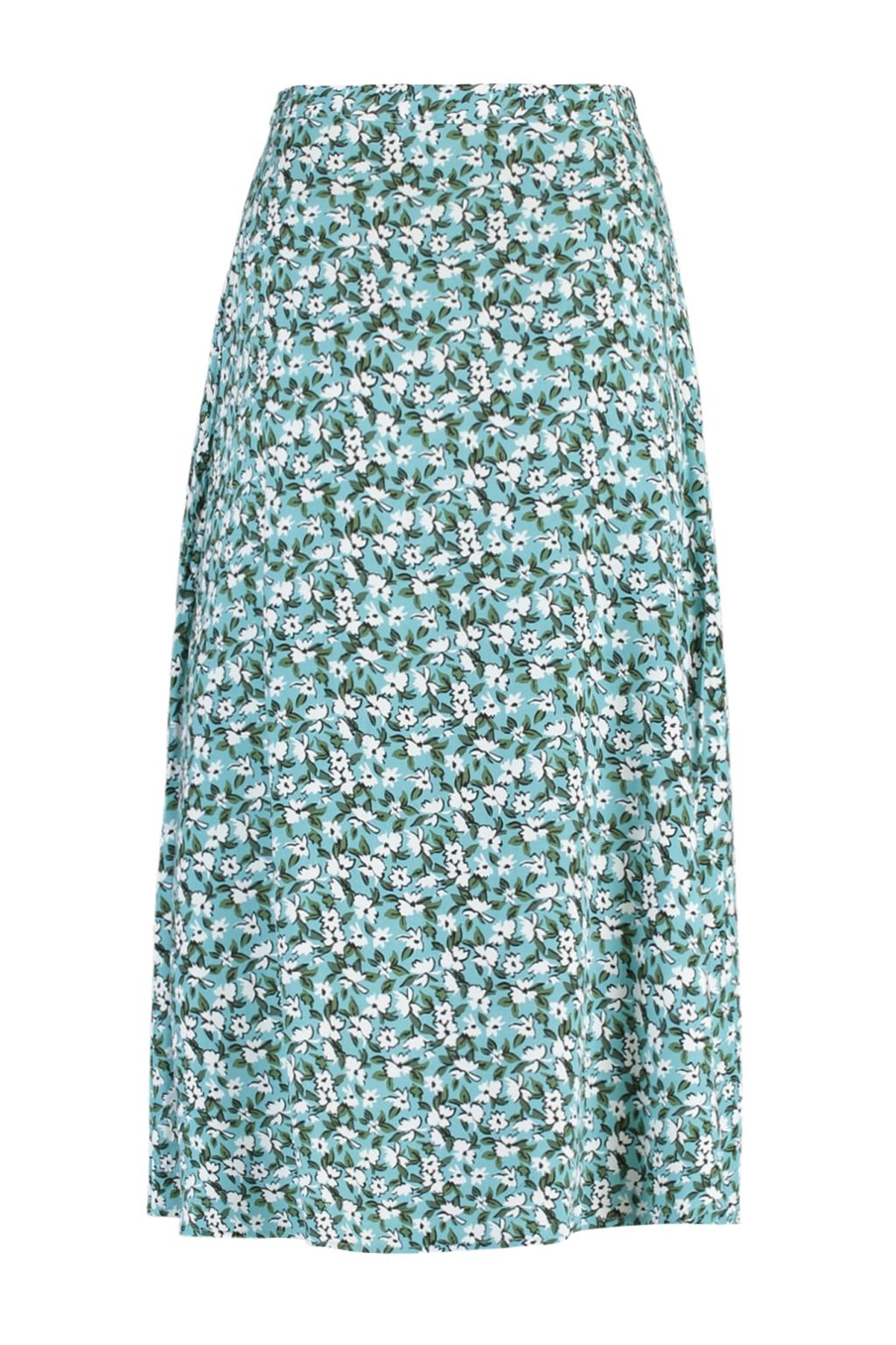 TRENDYOLMILLA Siyah Y?rtmac Detayl? Cicek Desenli Viskon Kumasl? Midi Dokuma Etek TWOSS20ET0230 фото 23