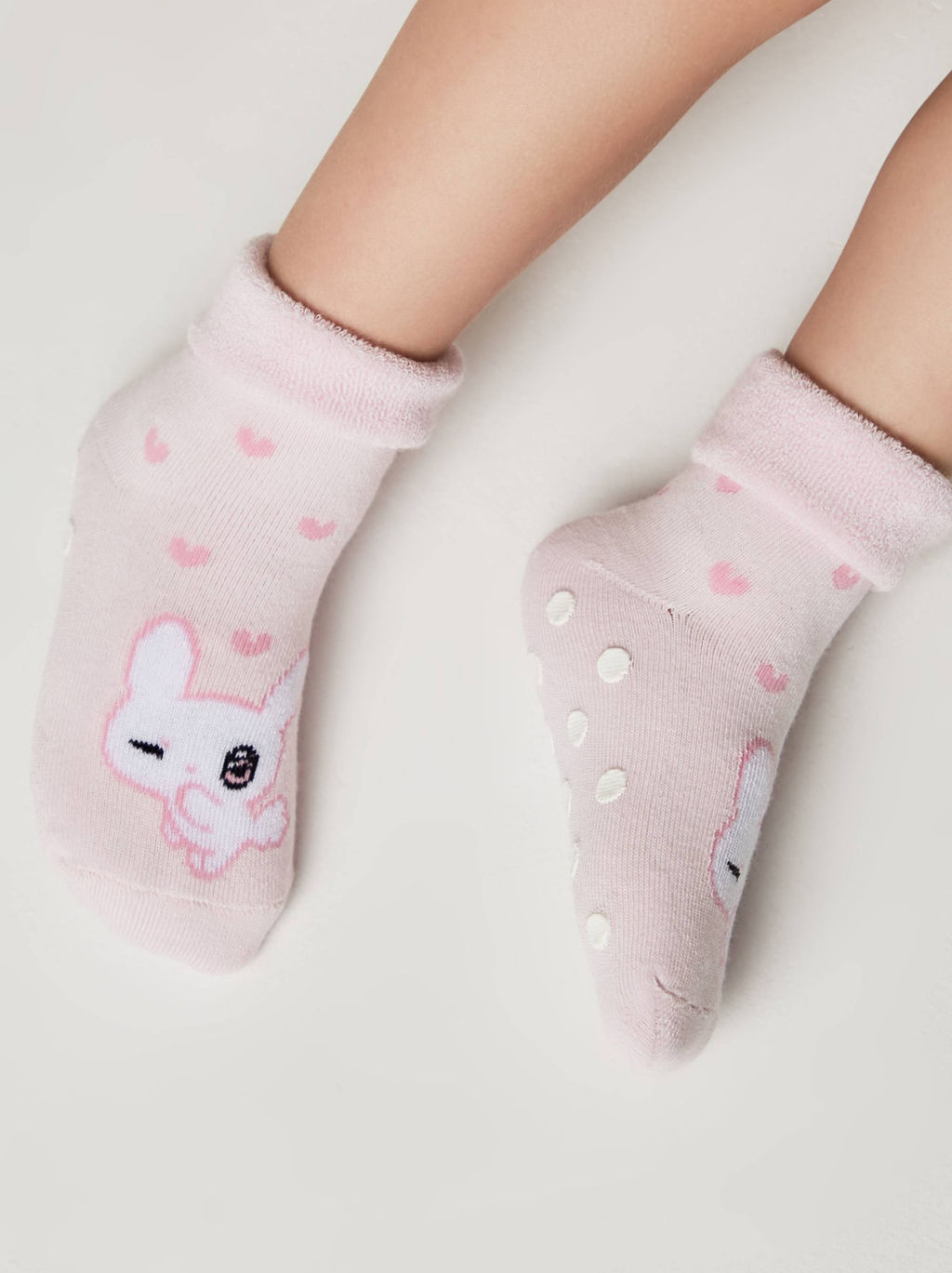 Цена за 2 пары. Носки Теплые CONTE-KIDS SOF-TIKI Махровые носки с отворотом и антискользящей стопой - Conte elegant фото 3