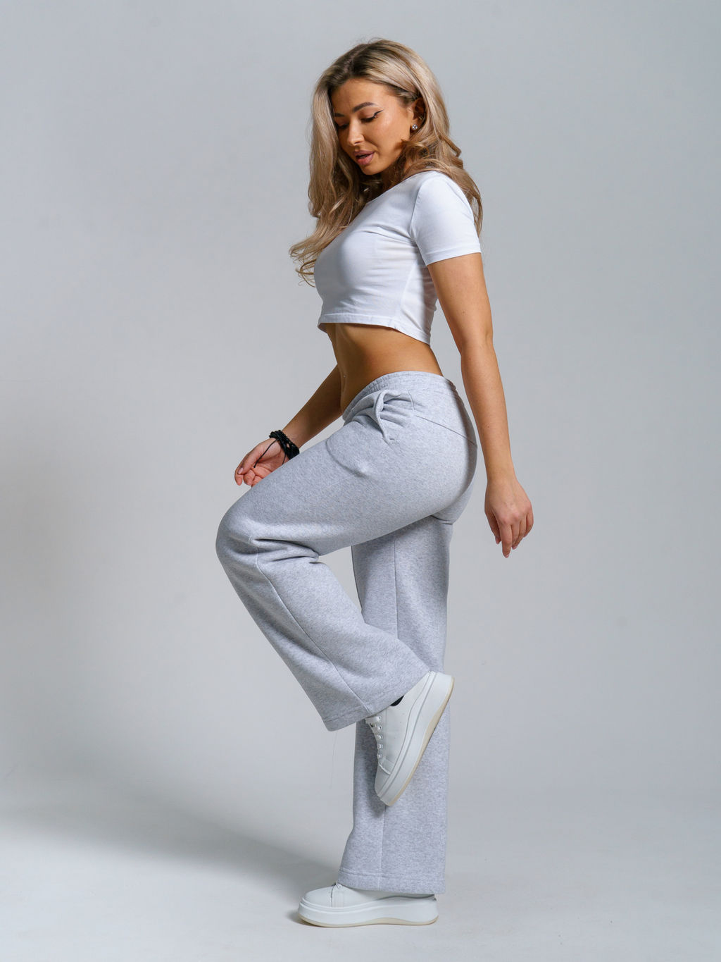 Брюки из футера трехнитка с начесом качество пенье - Svetekst фото 3