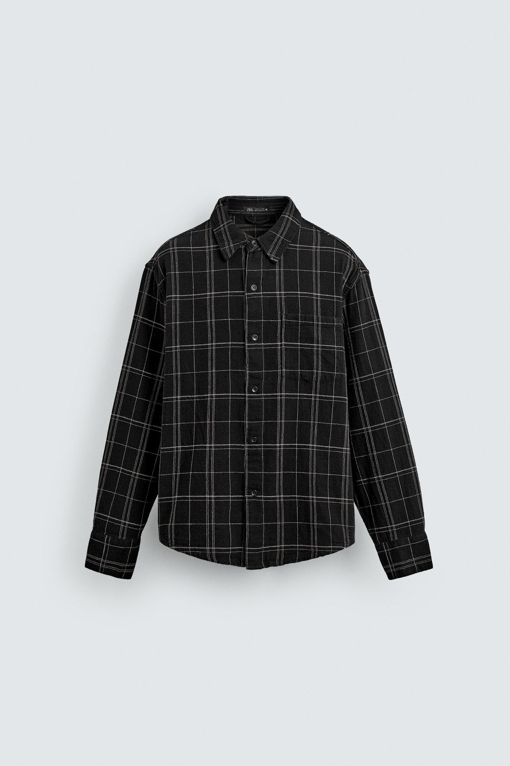 CHECK OVERSHIRT - Zara фото 8