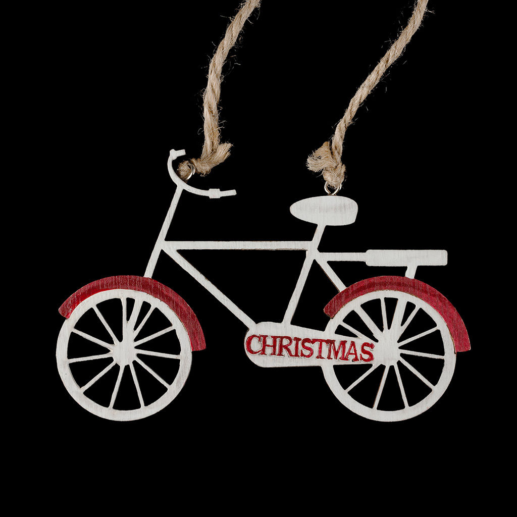Цена за 1 шт. Украшение ErichKrause Decor Велосипед 12см, дерево
