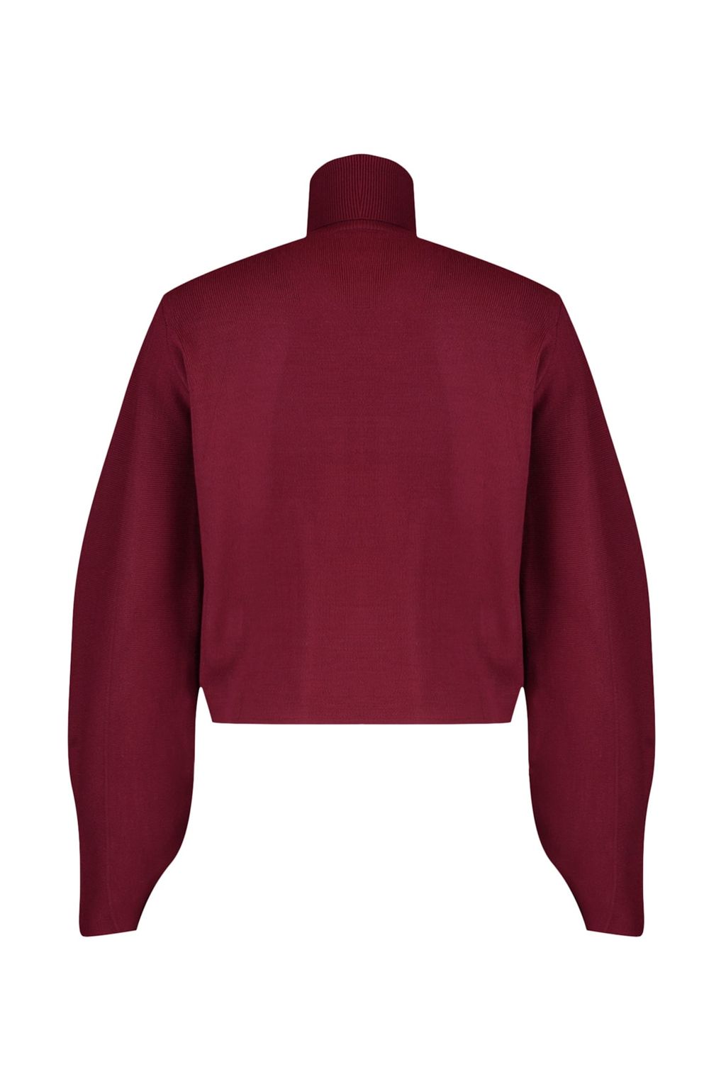 Bordo Basic Bal?kc? Yaka Triko Kazak TWOAW21KZ0485