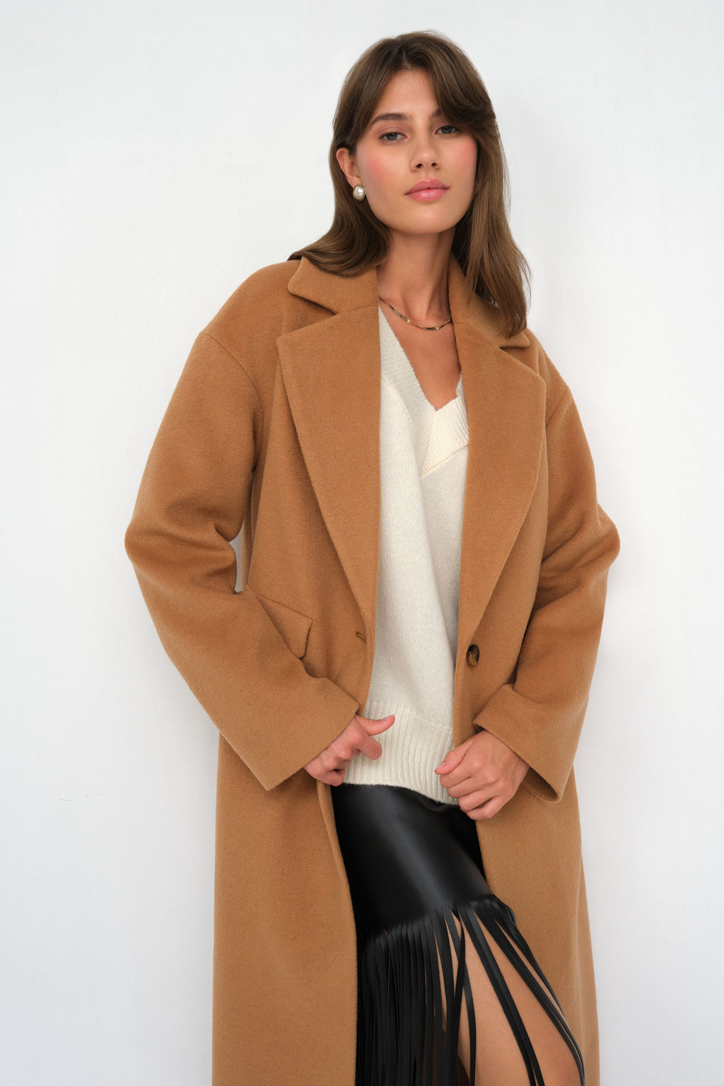 Пальто прямого кроя - Mollis фото 4