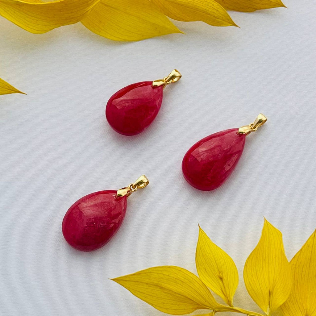 Кулон из Родонита