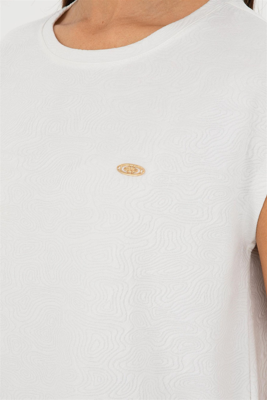 U. S. Polo Assn / Женская футболка цвета экрю - U.s. polo assn фото 7