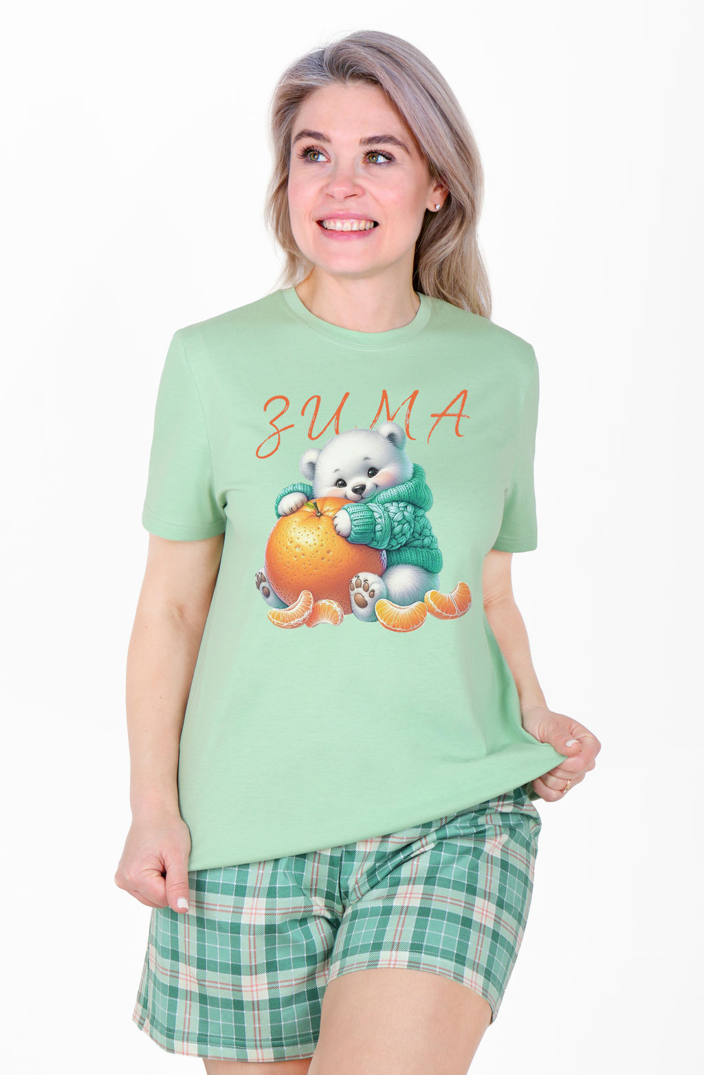 Пижама Фея П-295 (42-56) кулирка - Лотос фото 6