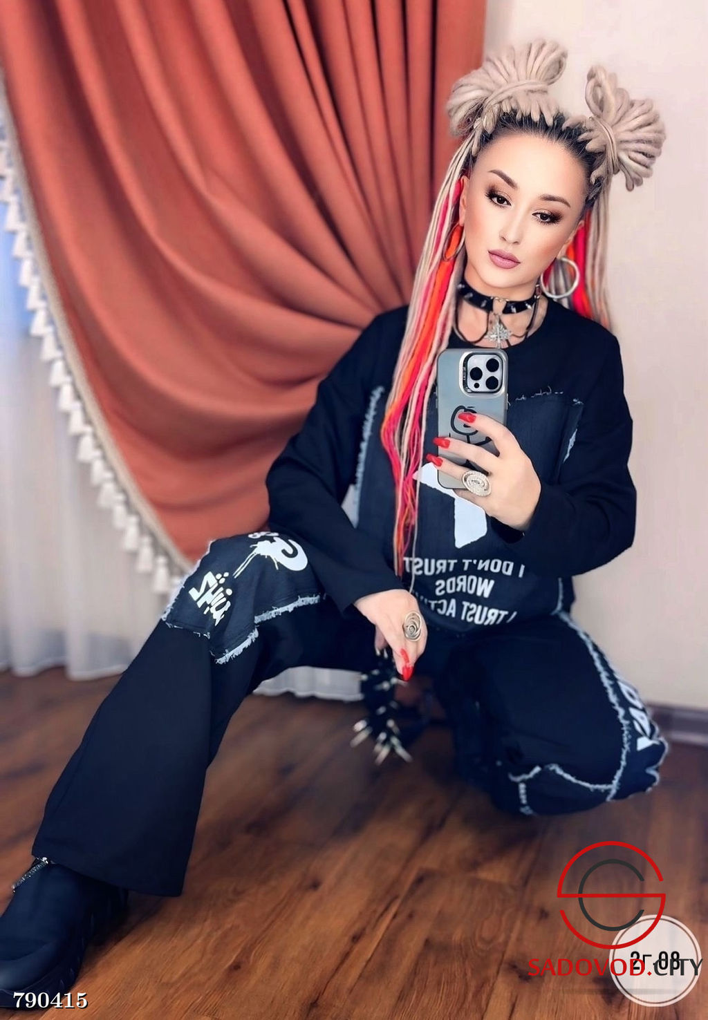 Женский спортивный костюм двойка - Bruno фото 3