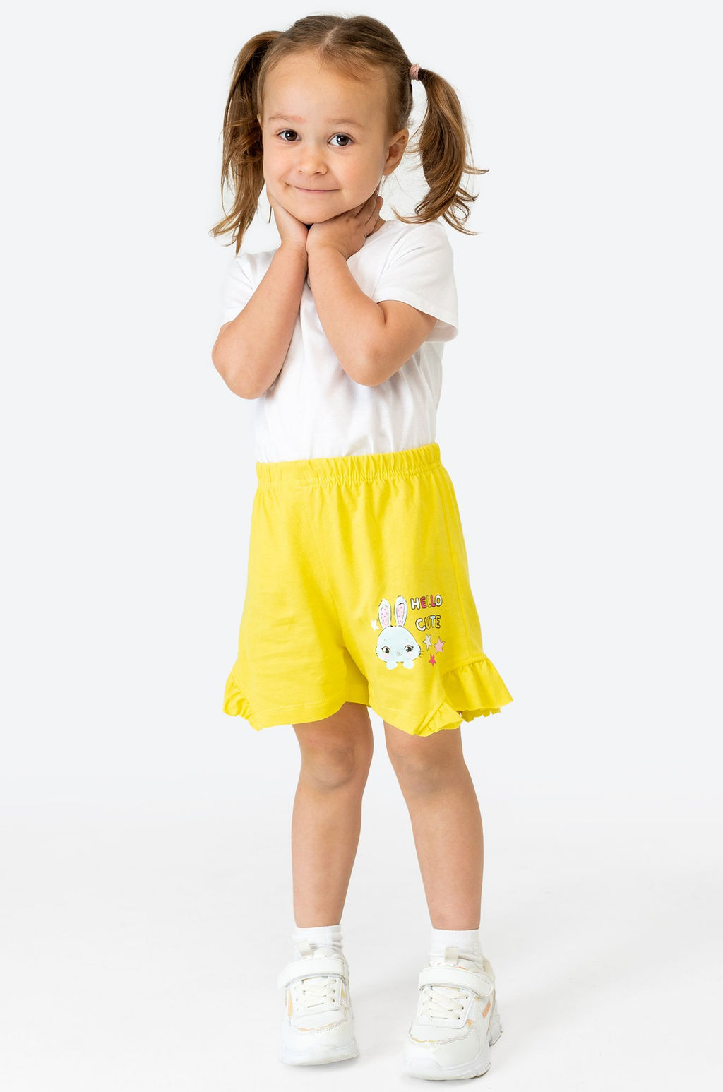 Хлопковые шорты для девочки Bonito  фото 50