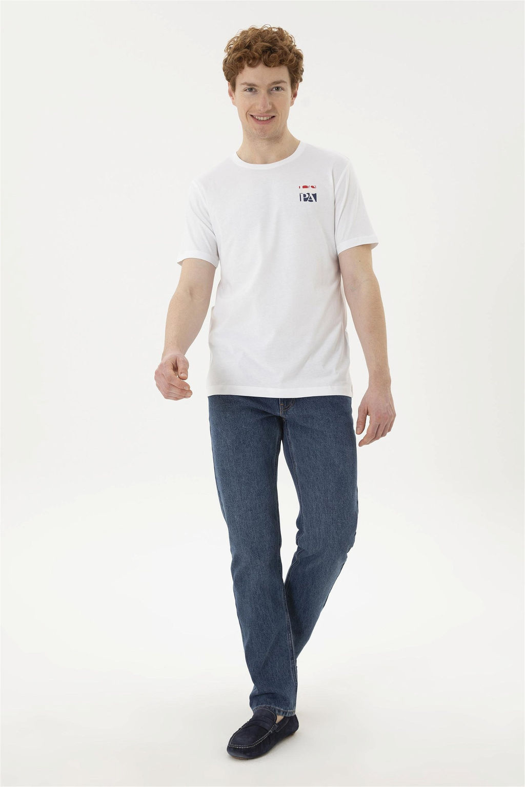 Мужская белая футболка - U.s. polo assn фото 4