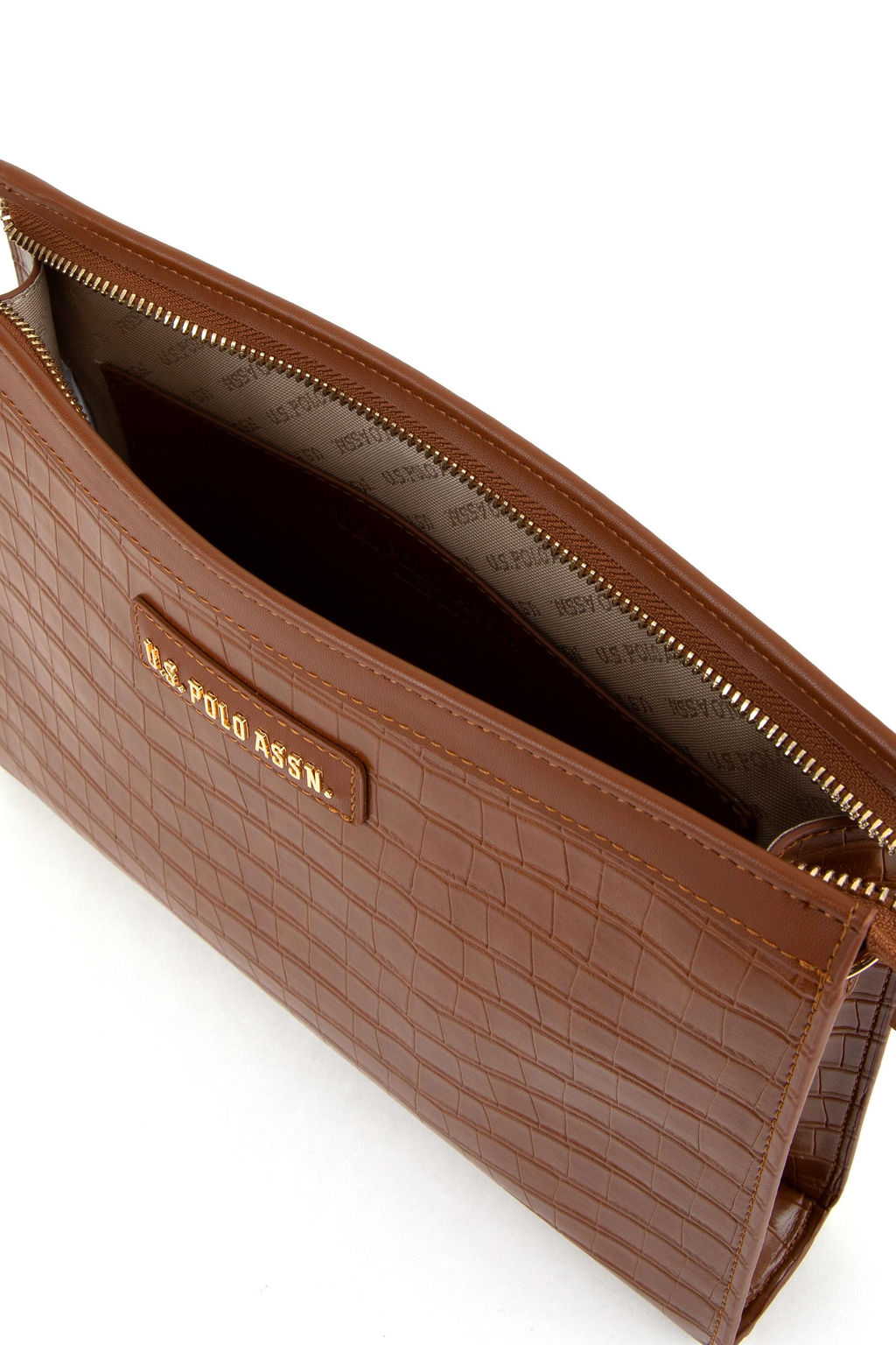 Женская светло-коричневая сумка через плечо Неожиданная скидка в корзине - U.s. polo assn фото 7