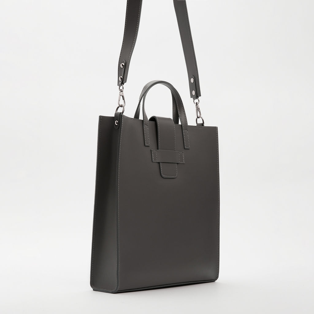 Женская сумка с ручками DIVAS BAG BEATRICE Артикул 3896289, серый  фото 4