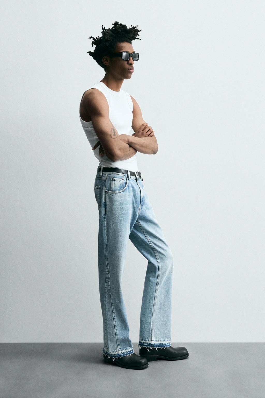 FLARE FIT JEANS - Zara фото 4