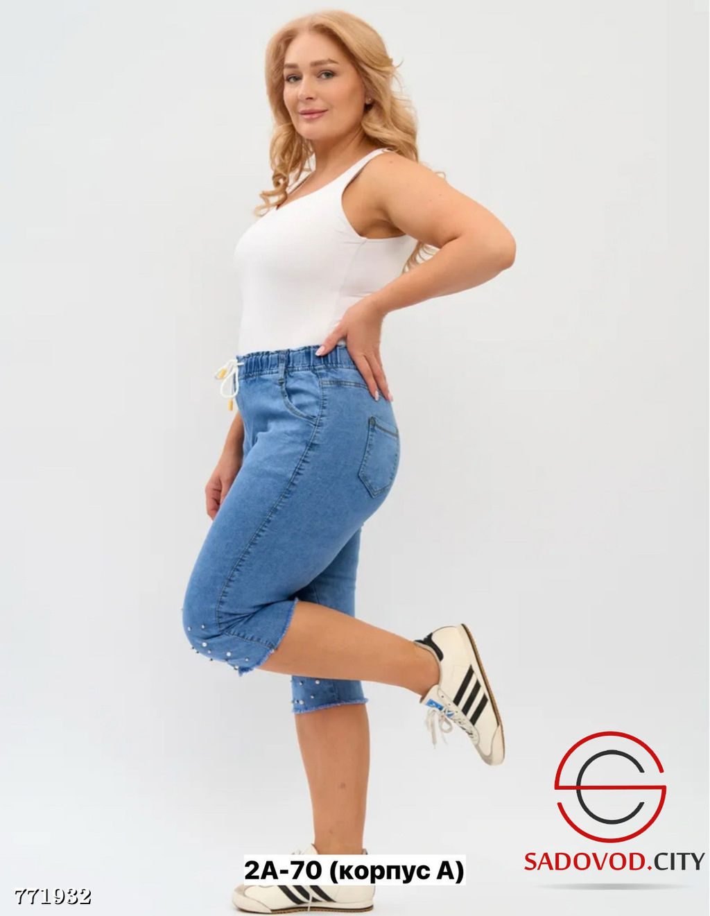 Женские джинсовые капри - Bruno фото 8