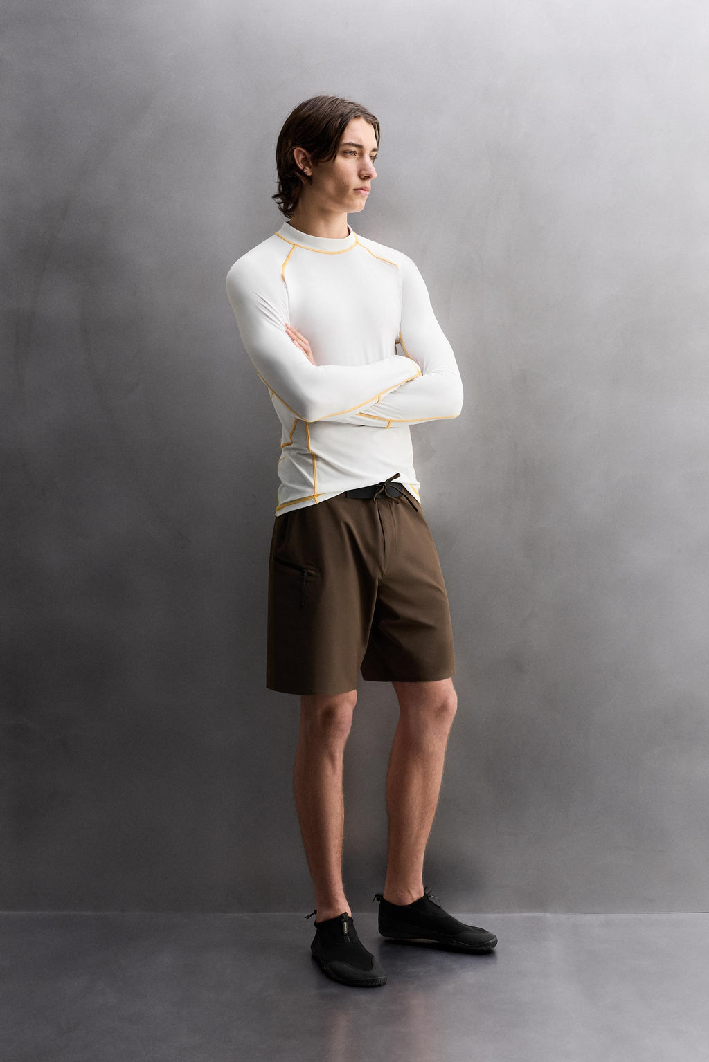 UPF40+ LONG SLEEVE SURF T-SHIRT - Zara фото 8