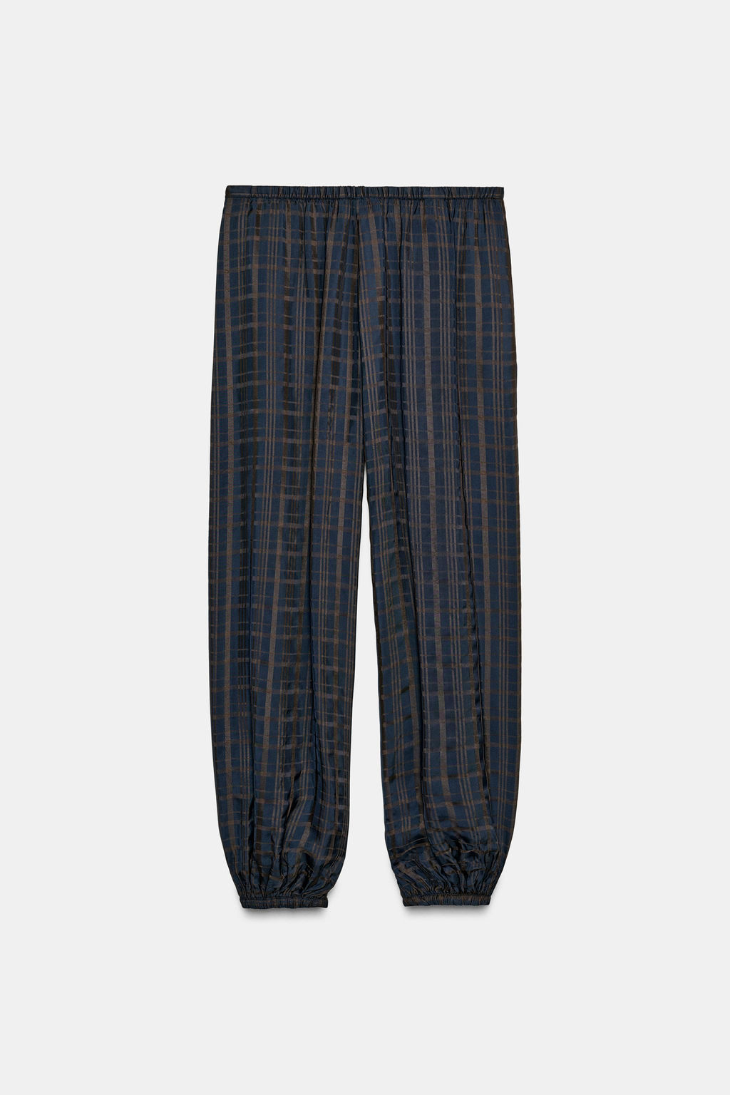 CHECKED BALLOON TROUSERS ZW COLLECTION - Zara фото 8