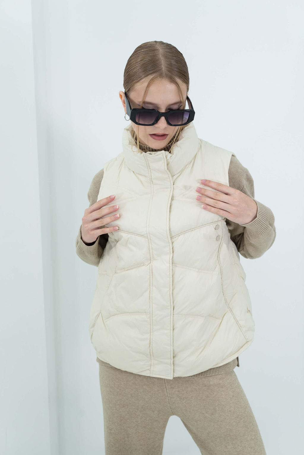 Жилетка Маконс (молочный) - Nadi bordo фото 3