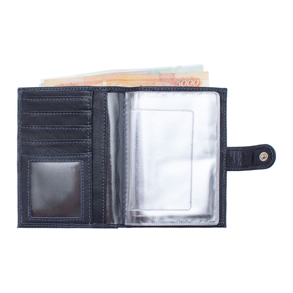 Бумажник водителя портмоне Snatch Dark Blue - Lakestone фото 3