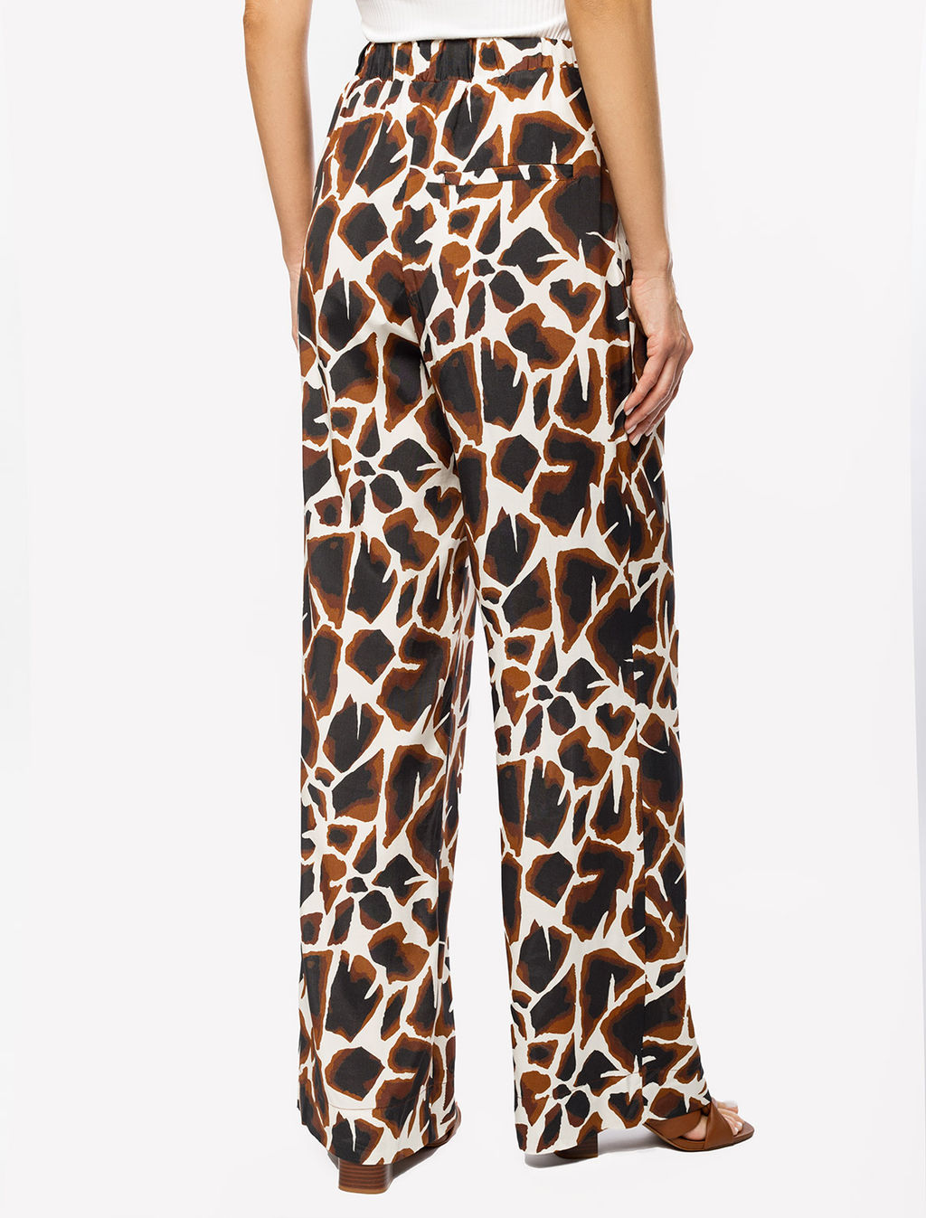 VILATTE / Брюки из вискозы с лиоцеллом фото 4