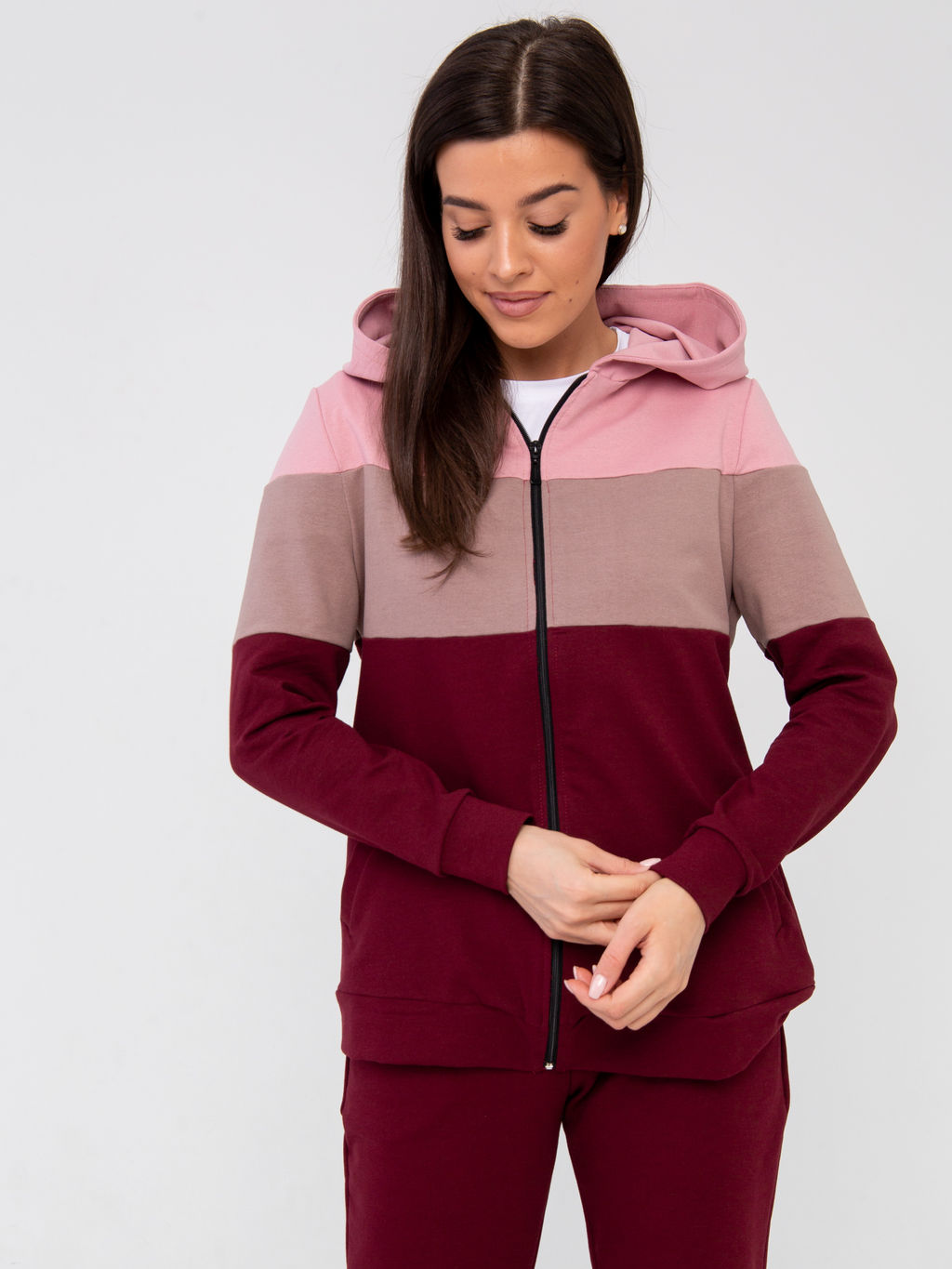 Костюм Токио (на молнии)_361/винный - Ihomelux фото 3