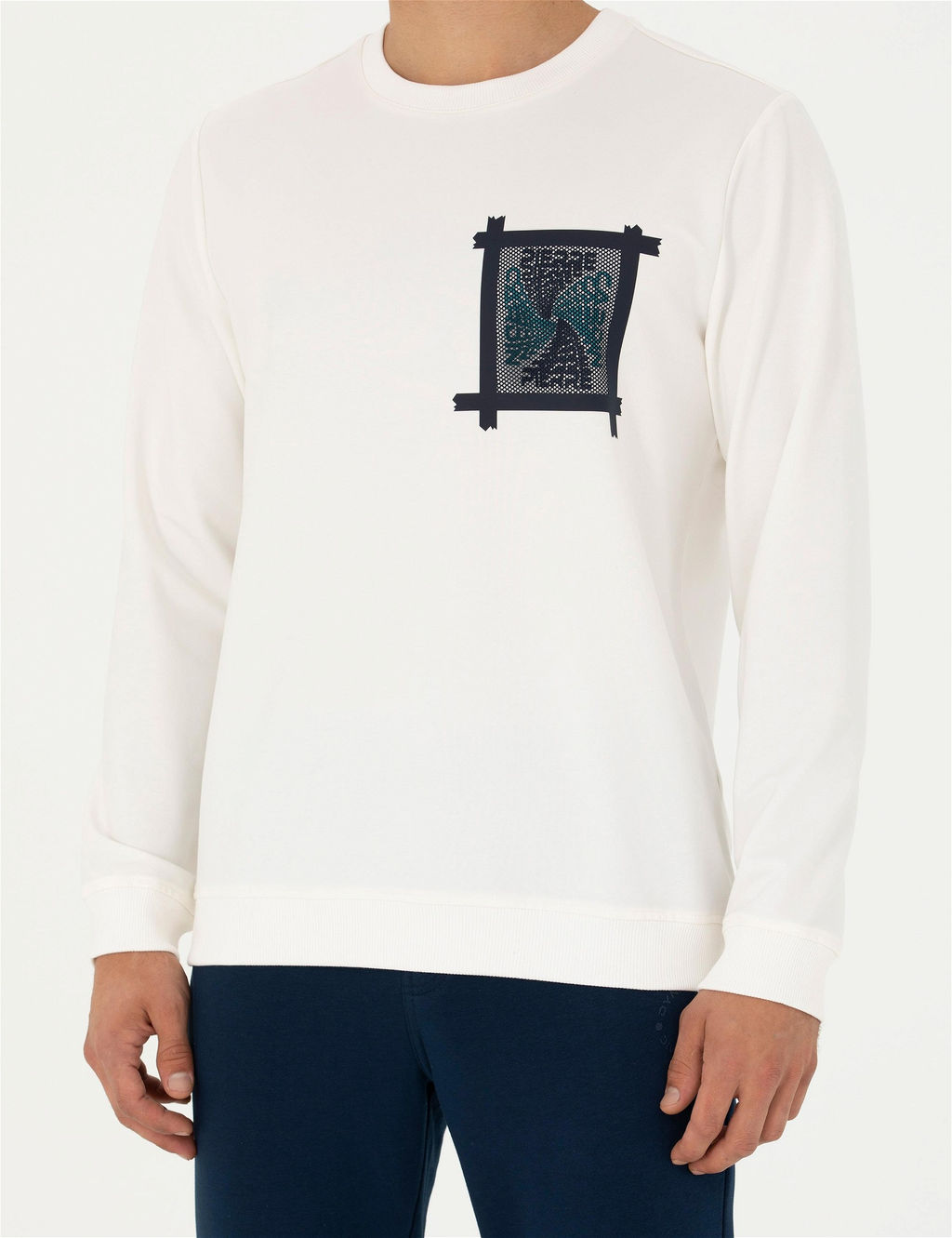 Ekru Sweatshirt - Pierre cardin фото 6