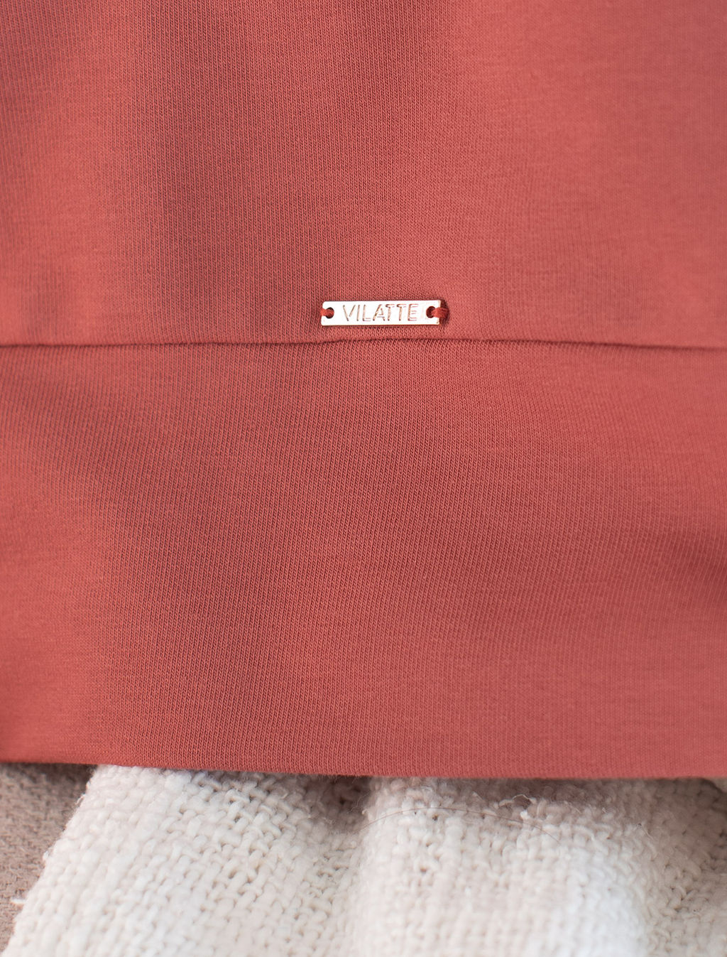 Жакет из футера двухнитки с эластаном - Vilatte фото 3