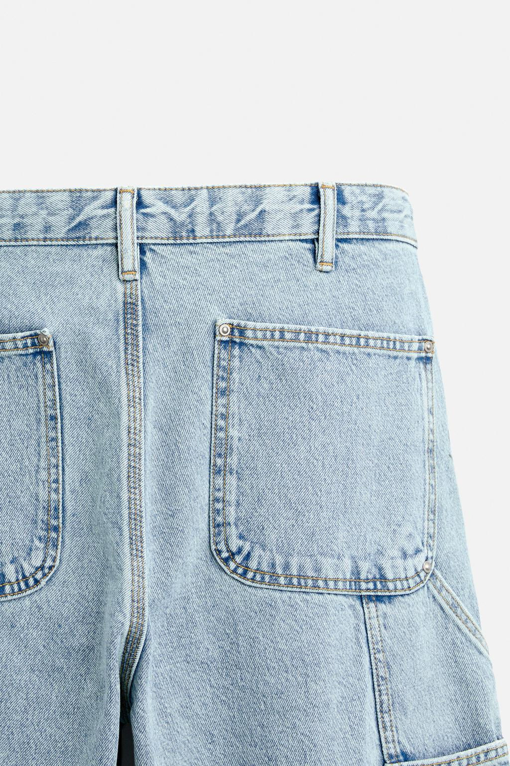 JEANS WITH CARPENTER POCKET - Zara фото 28