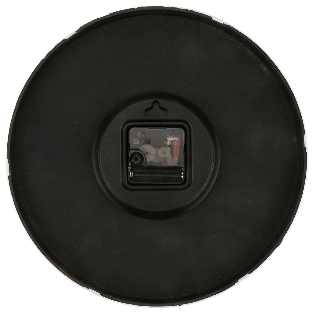 Часы настенные Олива д29х4,2см, мягкий ход, циферблат белый, цифры-серебро, пластм. белый, в коробке (Китай) - Домашняя мода фото 3