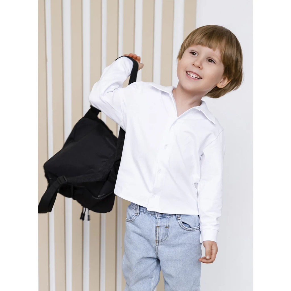 Рубашка кулирка с лайкрой 1649100201 - Youlala фото 7