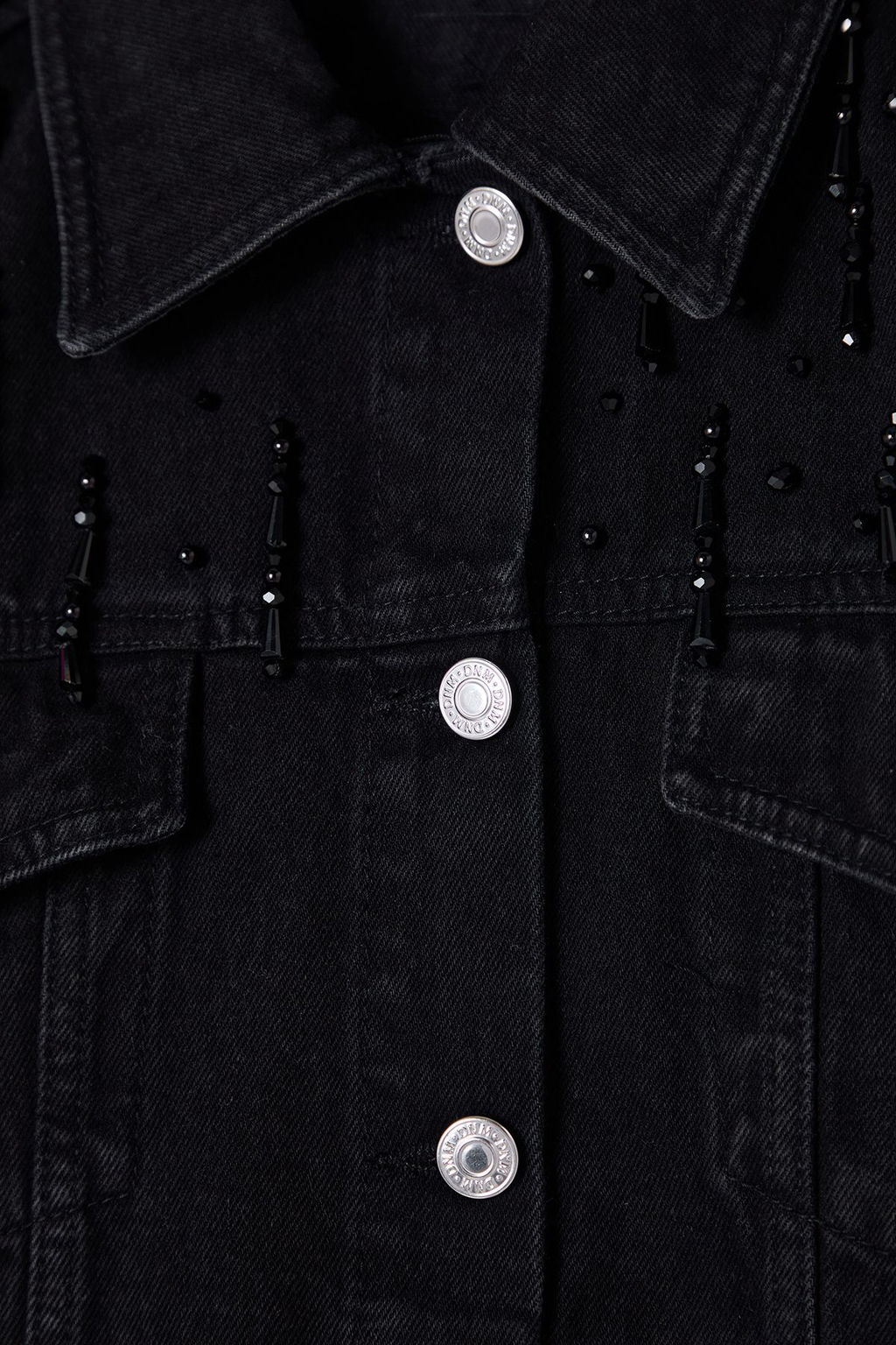 Siyah Tasl? Aksesuar Detayl? Denim Ceket TWOSS25CE00002 - Trendyolmilla фото 8