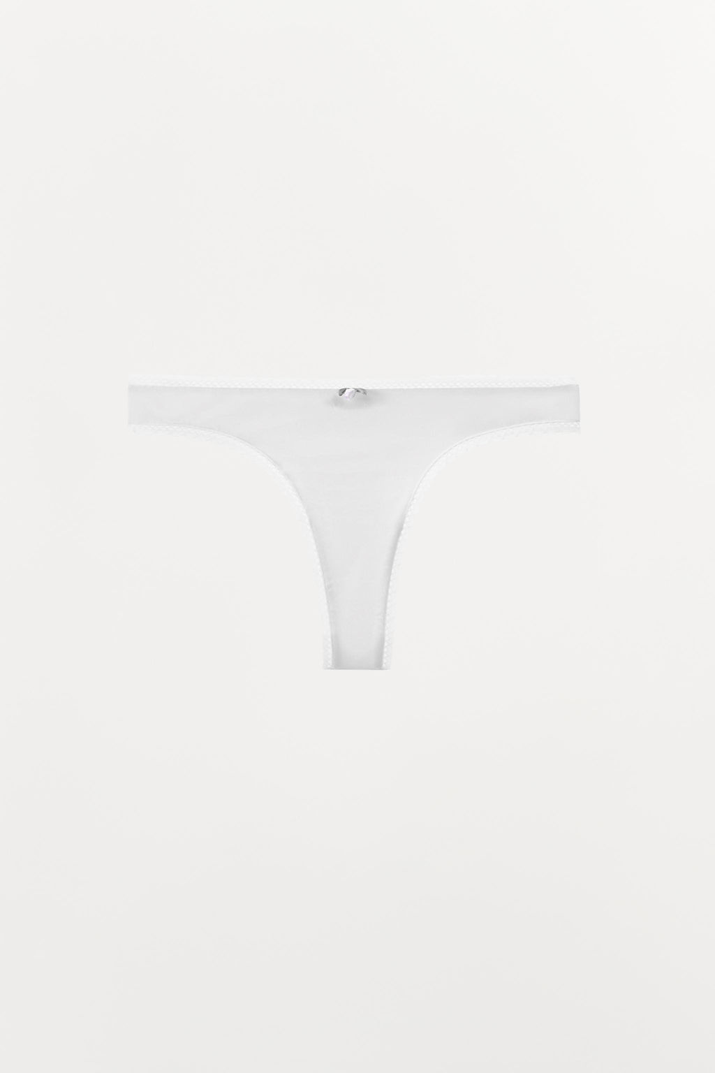 POINTELLE FLOWER THONG - Zara фото 4