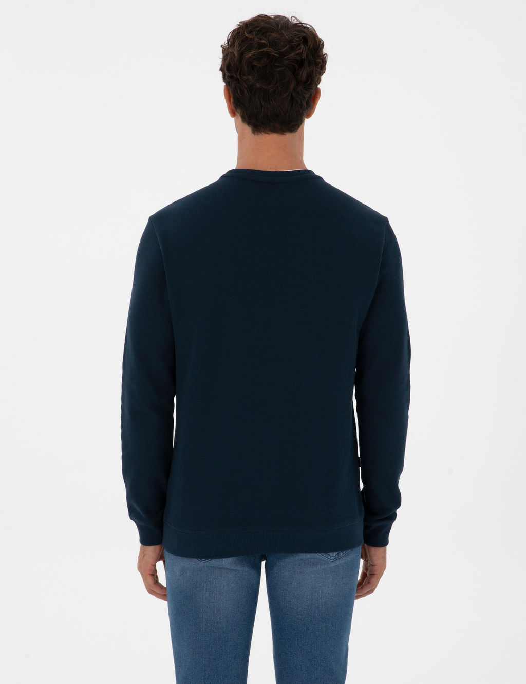 Lacivert Regular Fit Sweatshirt - Pierre cardin фото 5