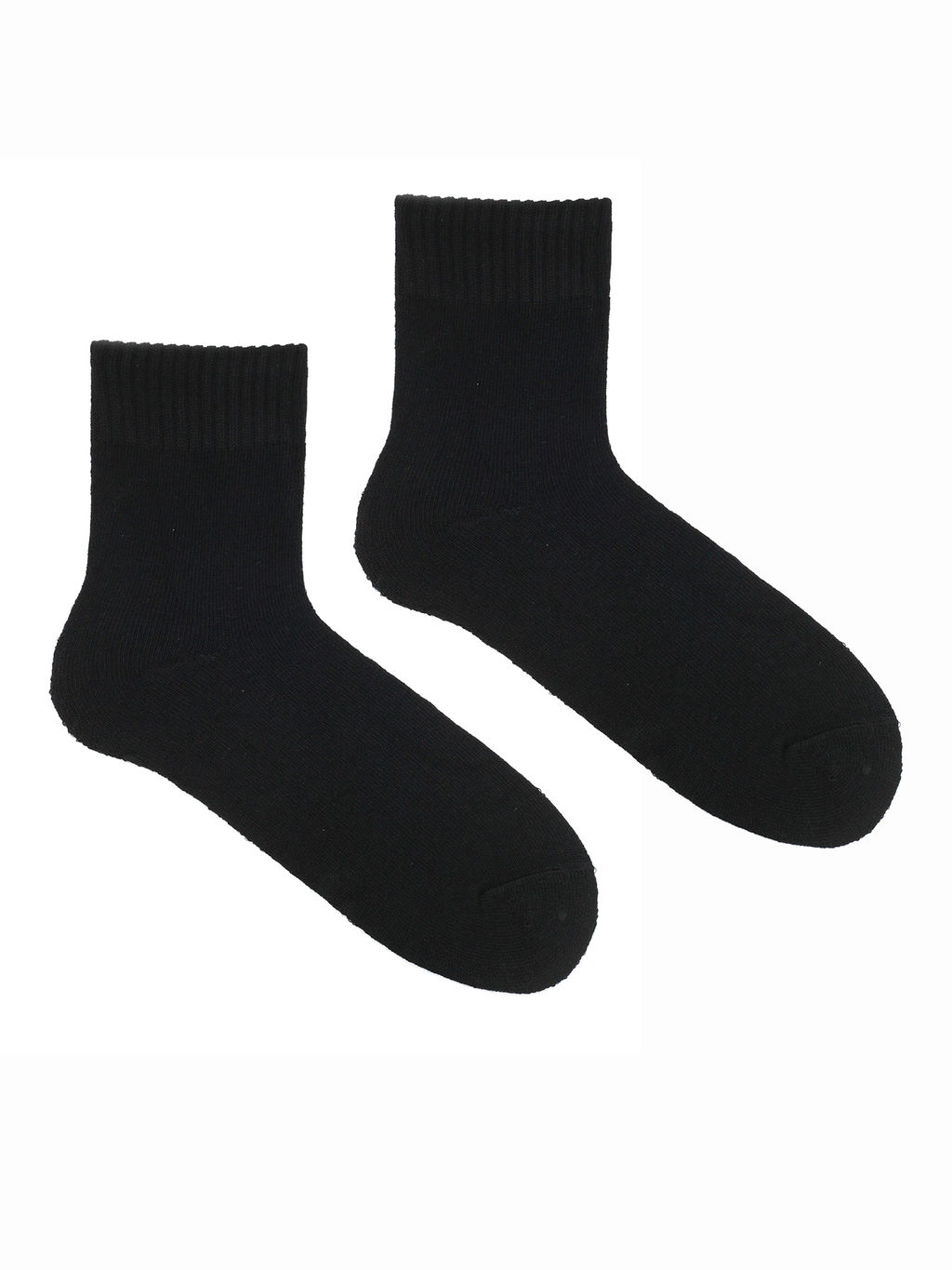 Носки р.40-45 Шерстяные Чёрные - Krumpy фото 3