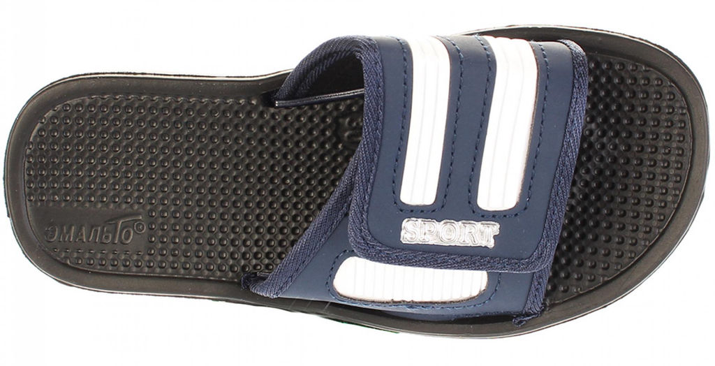 Пантолеты Эмальто 555В-11_СИНИЙ/ЧЕРПОДОШВА