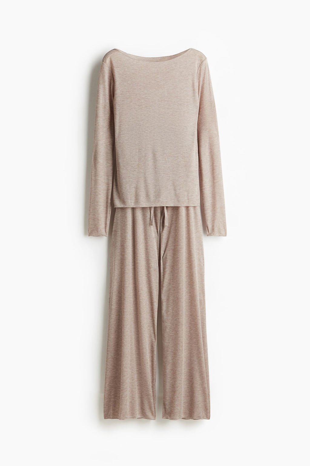 Ribbed pyjamas - H&m фото 5