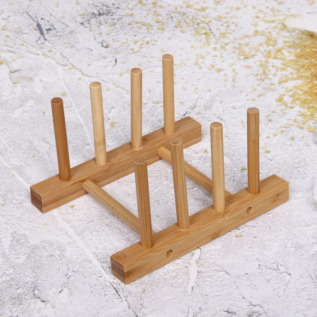 Цена за 2 шт. Подставка для разделочных досок бамбуковая 16*11,5*10см