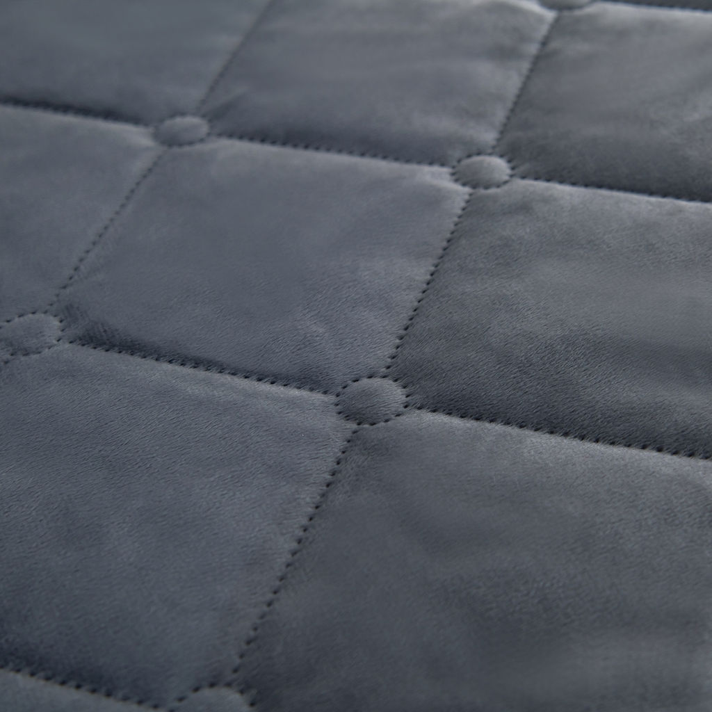 Велюровое покрывало ромб OVF030 240*260