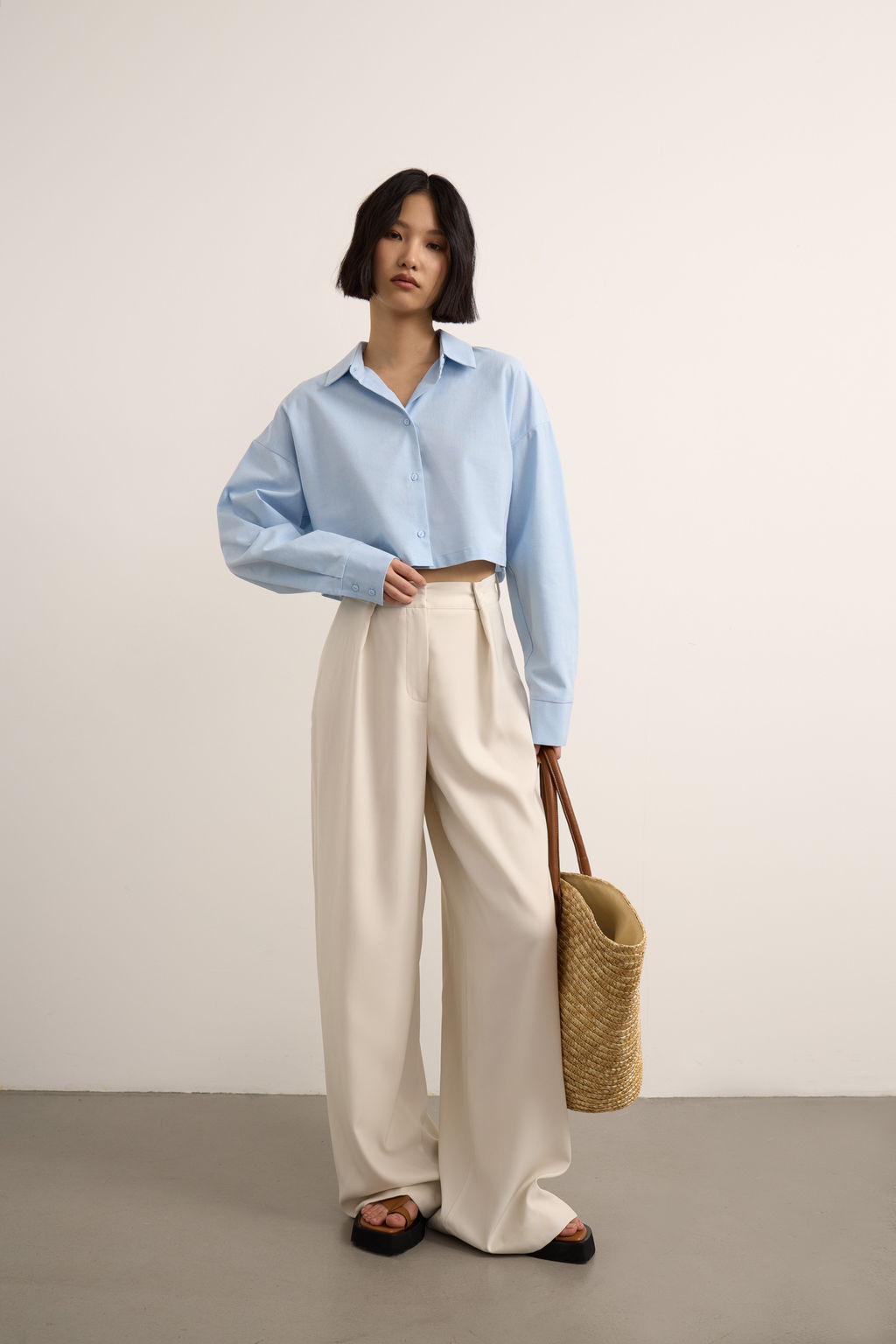 Рубашка изо льна c длинным рукавом - Mollis фото 2