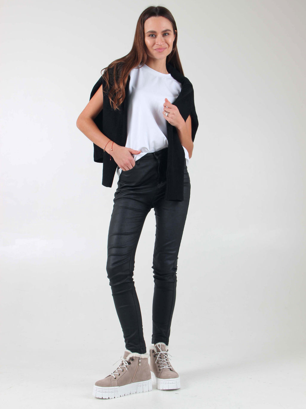 Ботинки EDART 243.212131 w. каменный замша/шерсть - Ed'art фото 9