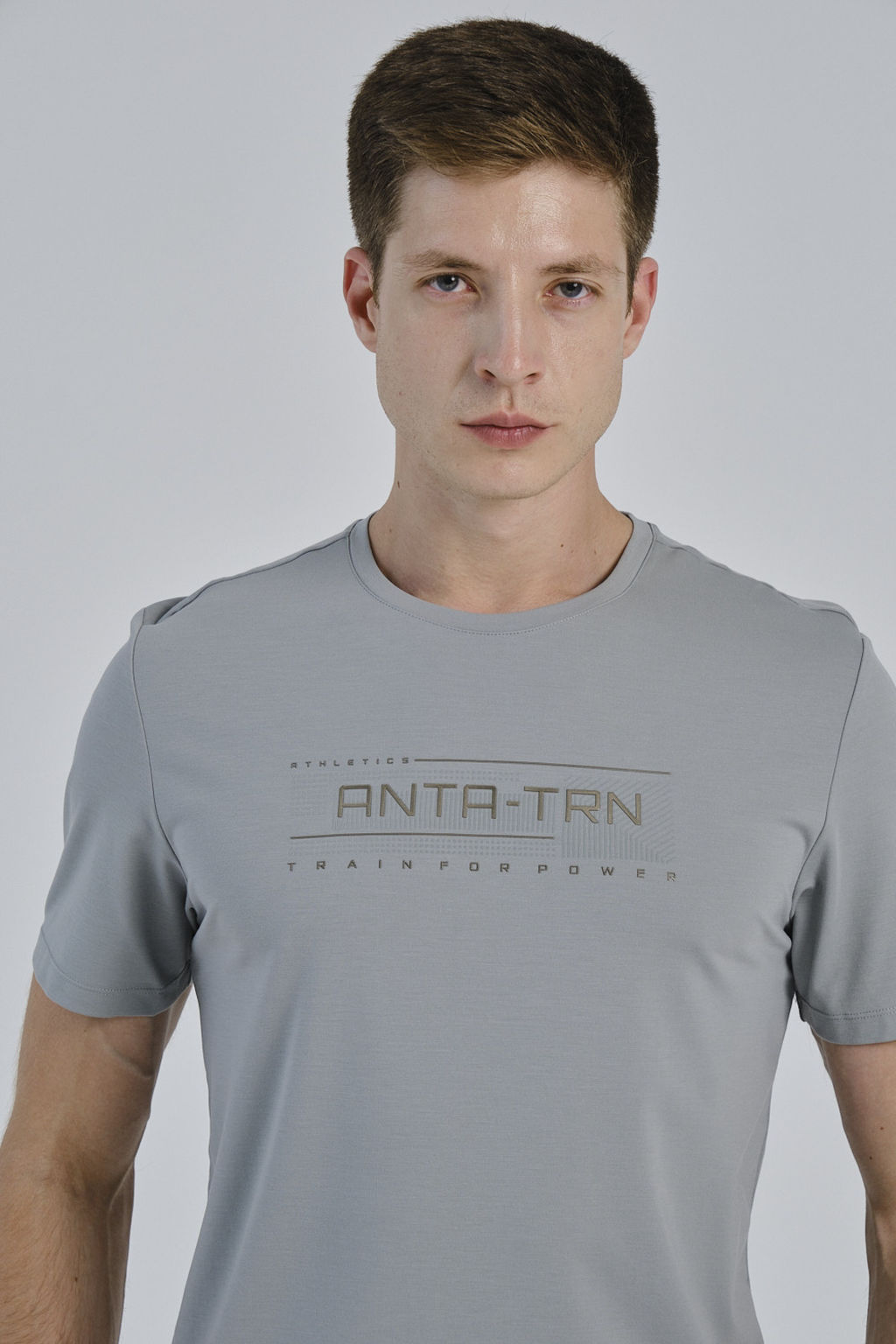 Футболка Серо-зеленый - Anta фото 3