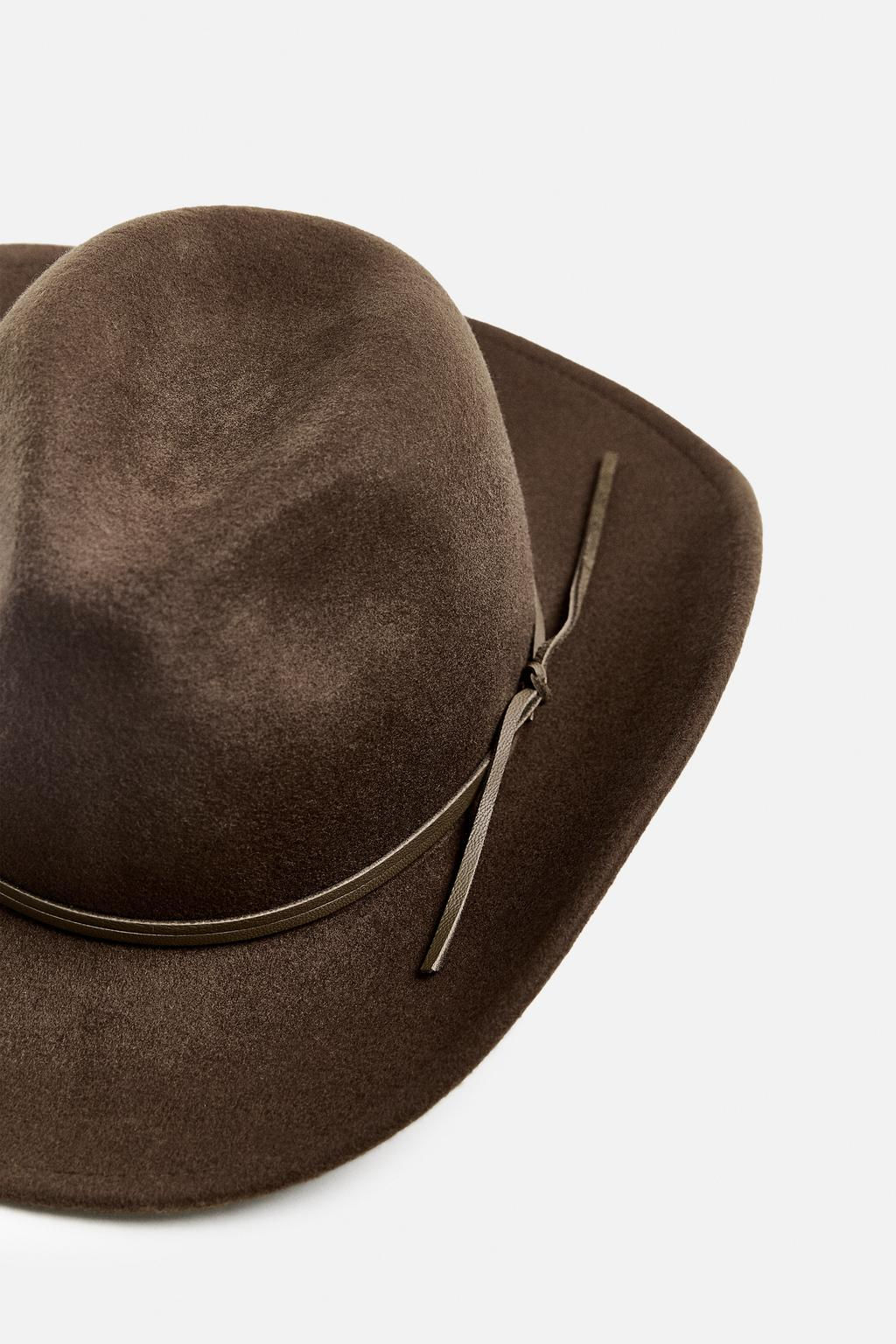 COWBOY HAT WITH BAND - Zara фото 6