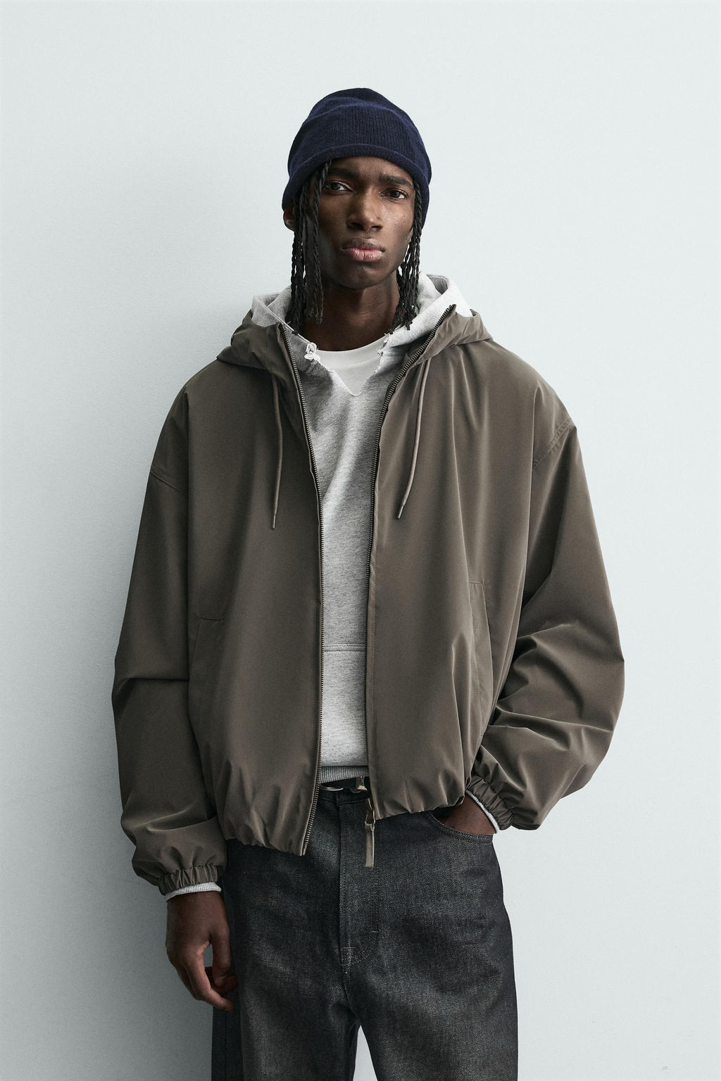 HOODED TECHNICAL JACKET - Zara фото 2