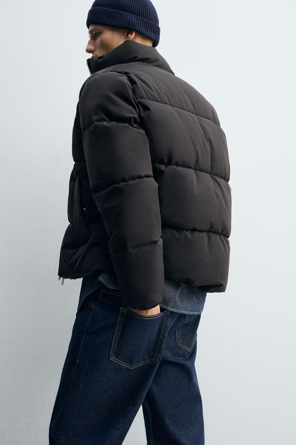 CAZADORA ACOLCHADA WATER REPELLENT / Negro - Zara фото 6