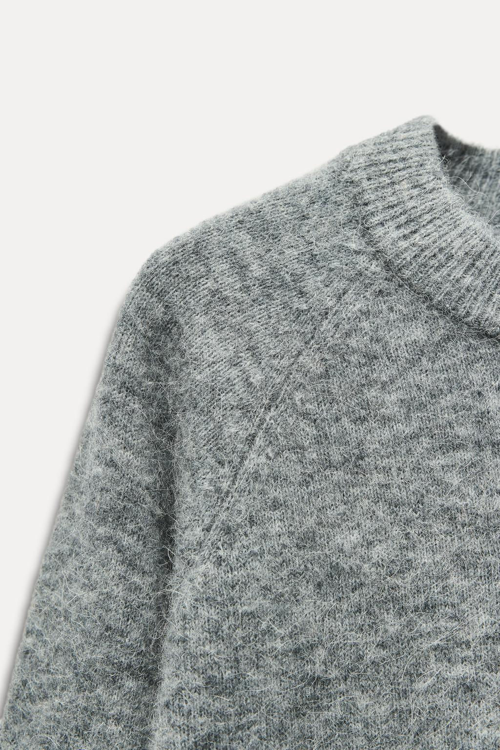 PLAIN KNIT SWEATER - Zara фото 18